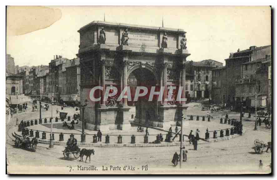 CPA Marseille La Porte d'Aix 