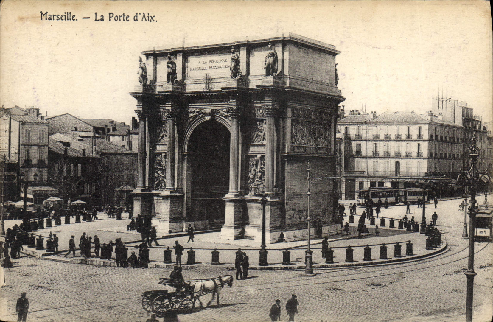 CPA Marseille La Porte d'Aix 