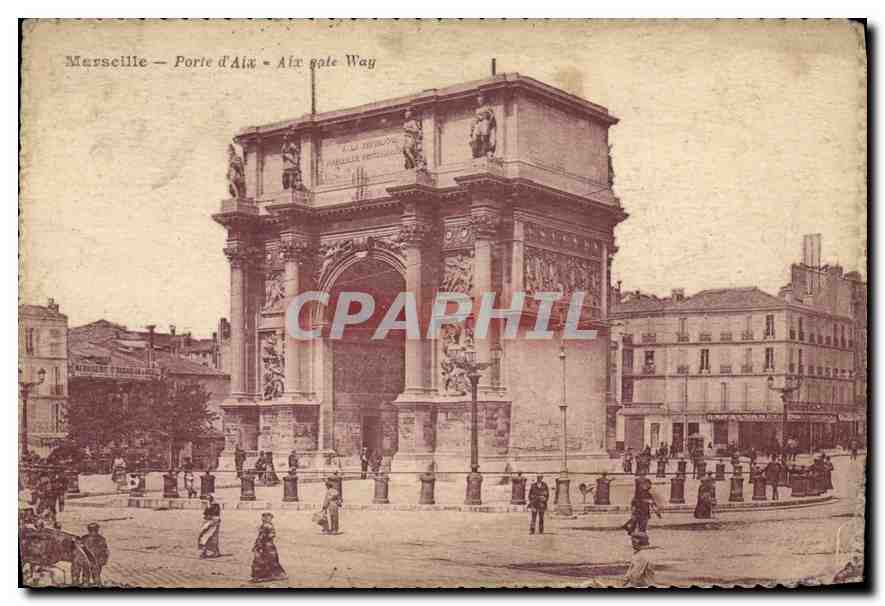 CPA Marseille La Porte d'Aix Aix Gate Way 