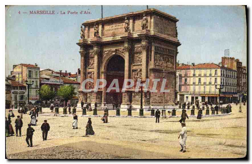 CPA Marseille La Porte d'Aix 