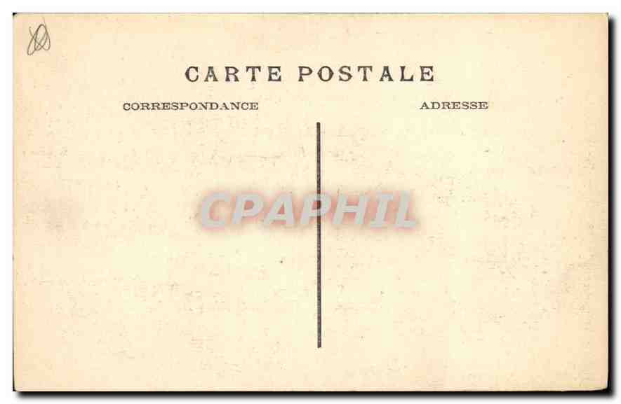 CPA Marseille La Porte d'Aix Z Z  — Verso