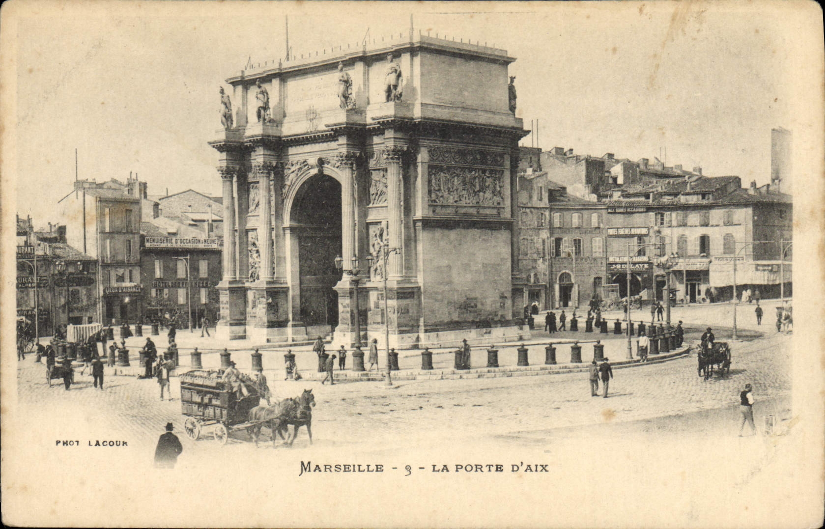 CPA Marseille La Porte d'Aix 