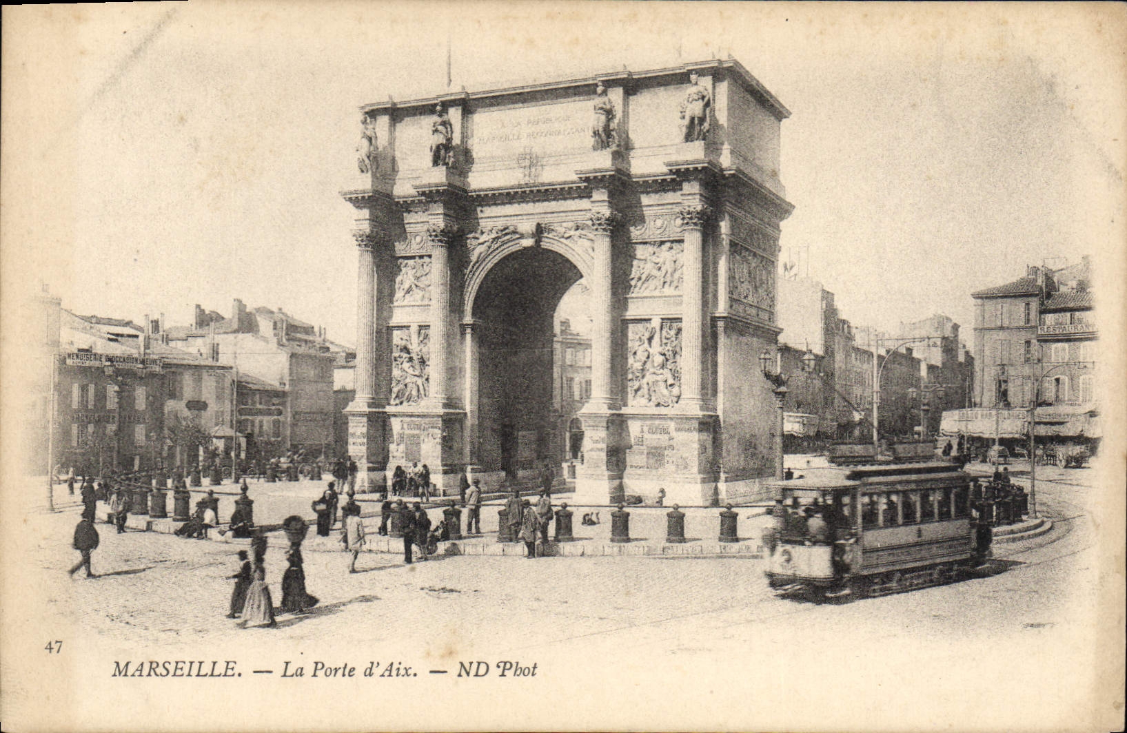 CPA Marseille La Porte d'Aix 