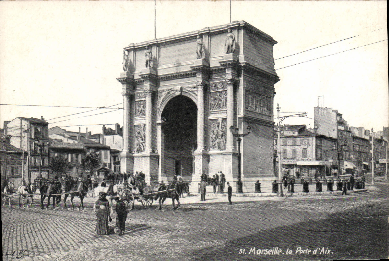 CPA Marseille La Porte d'Aix 