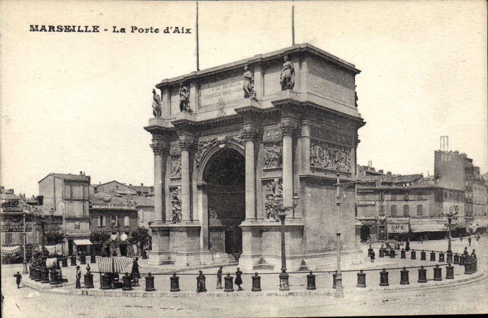 CPA Marseille La Porte d'Aix 