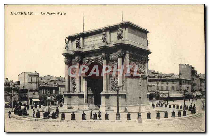 CPA Marseille La Porte d'Aix 