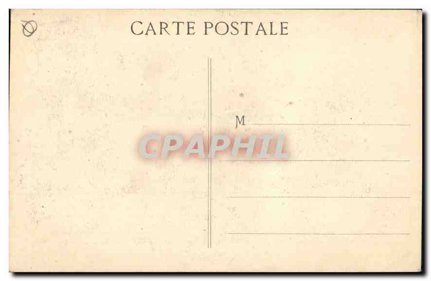 CPA Marseille La Porte d'Aix  — Verso