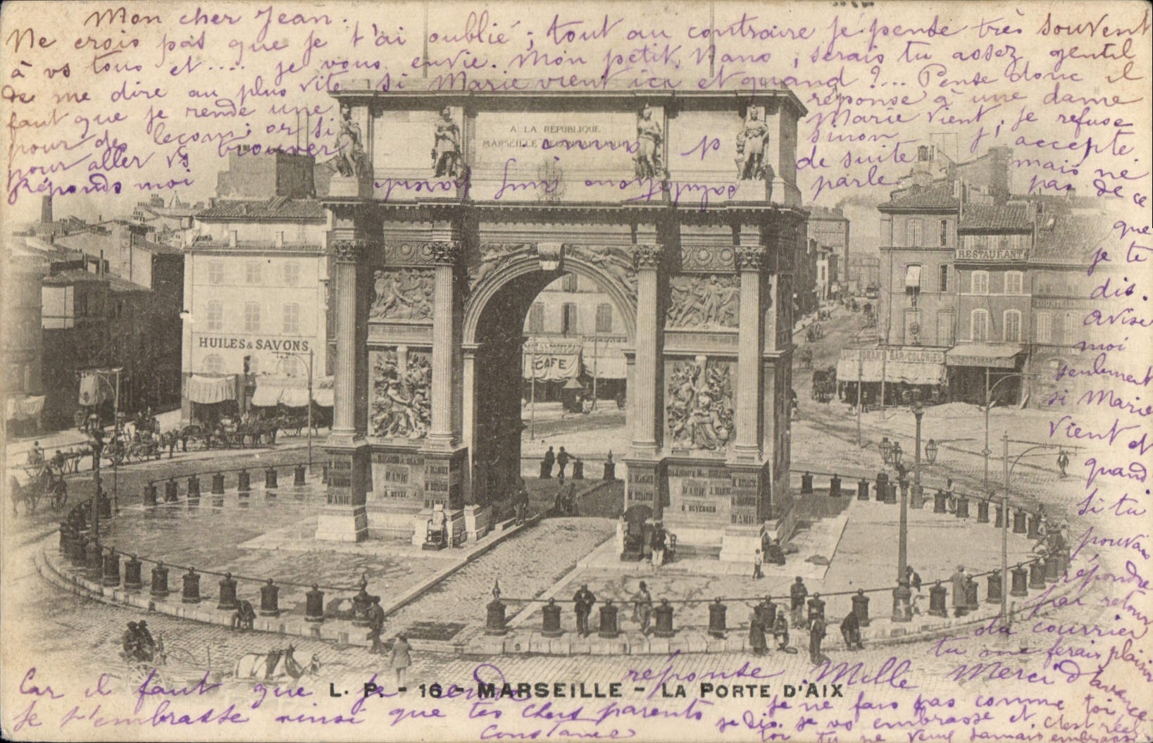 Marseille — La Porte d'Aix — L.P. 10