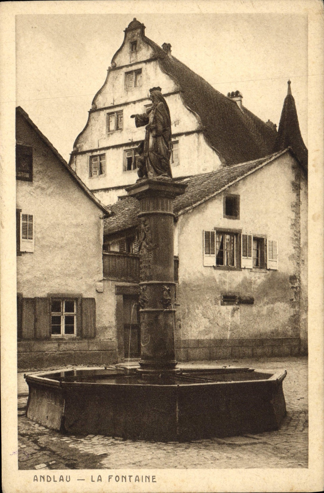 CPA Andlau La Fontaine 