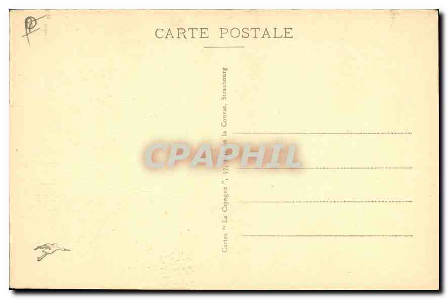 CPA Andlau Bas Rhin Interieur de l'Eglise  — Verso