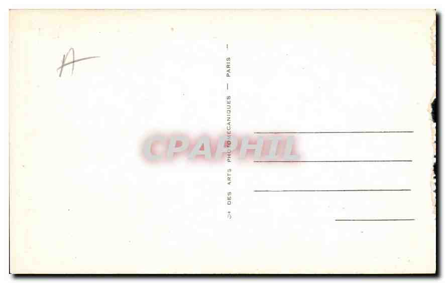CPA Fecamp Vue Generale Prise de la Falaise d'aval  — Rückseite