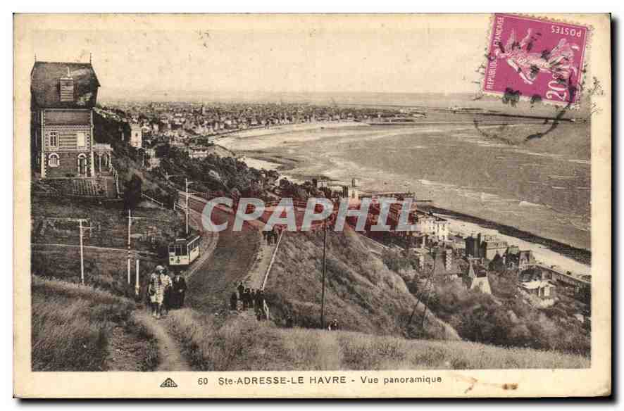 CPA Ste Adresse le Havre Vue Panoramique 