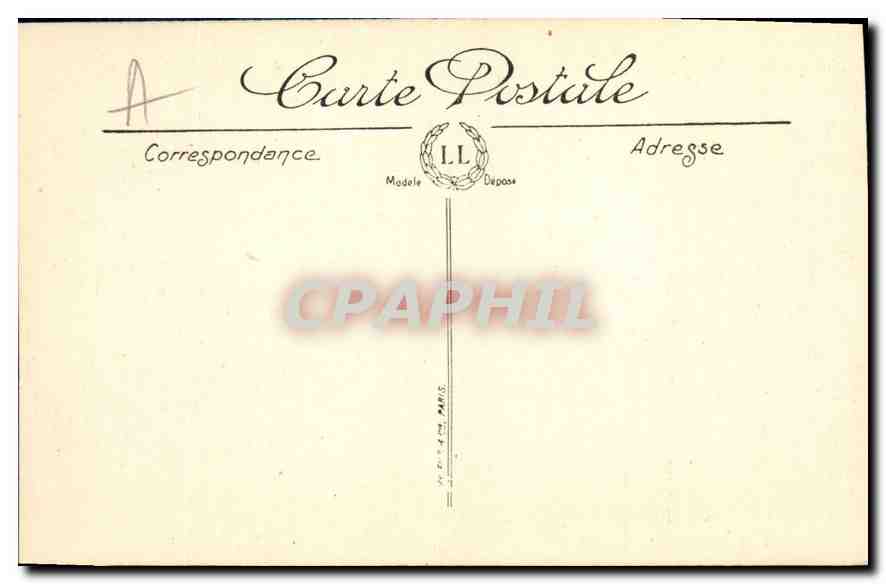 CPA Sainte Adresse le Pain de Sucre  — Rückseite