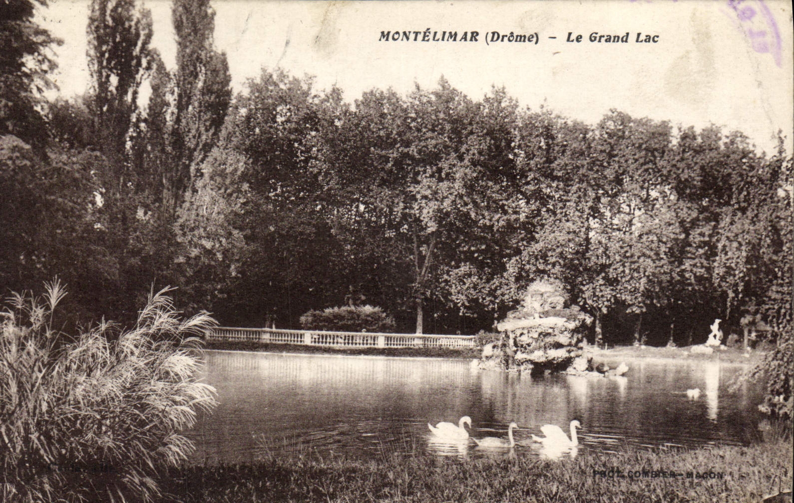CPA Montelimar Drome Le Grand Lac 
