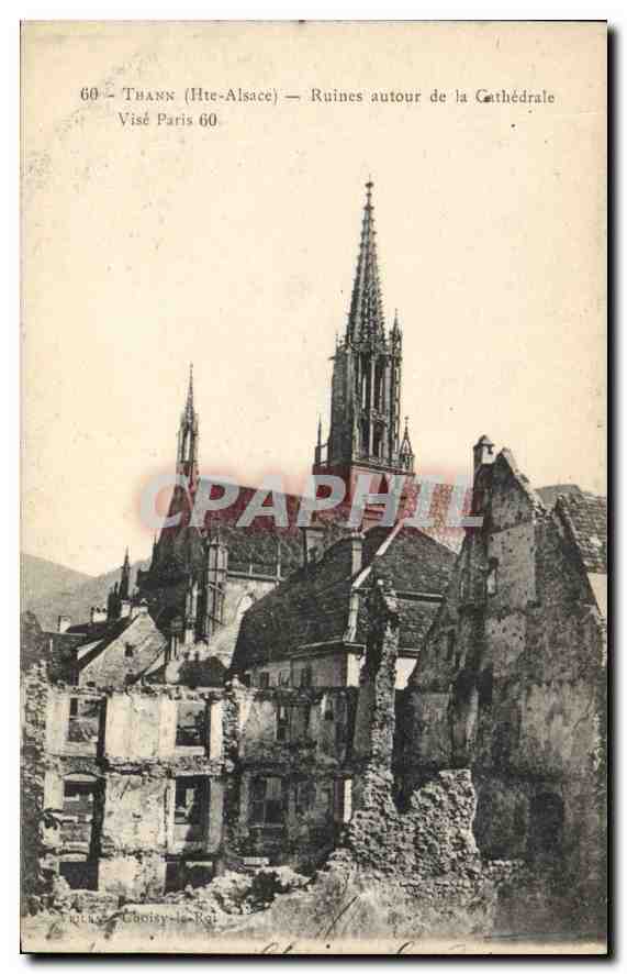 Thann (Hte-Alsace) — Ruines autour de la Cathédrale — Choisy-le-Roi