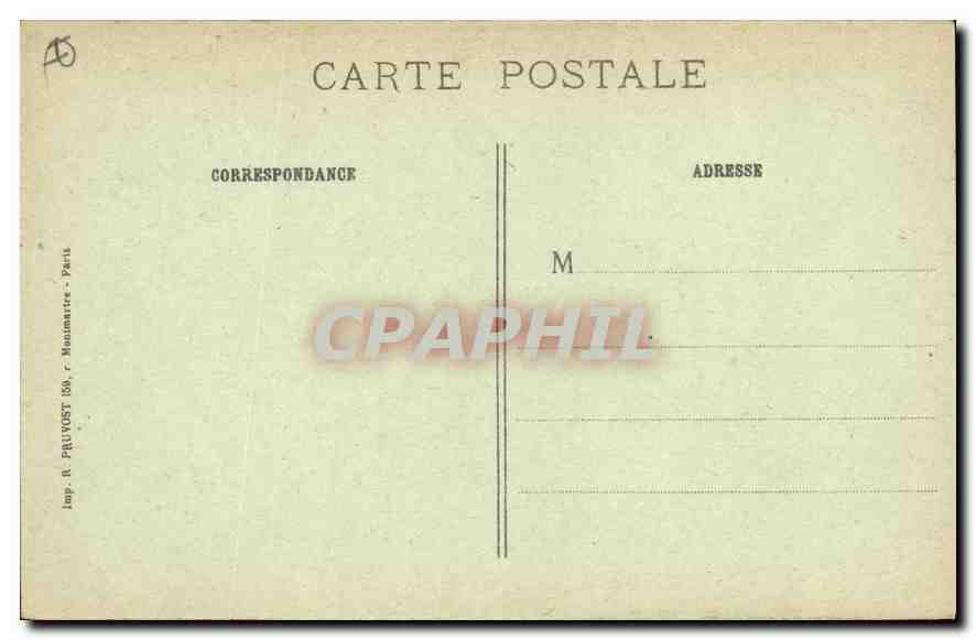 Thann (Hte-Alsace) — Place de la Cathédrale et la Grande Rue — éditeur Veillet, Choisy-le-Roi — Reverso