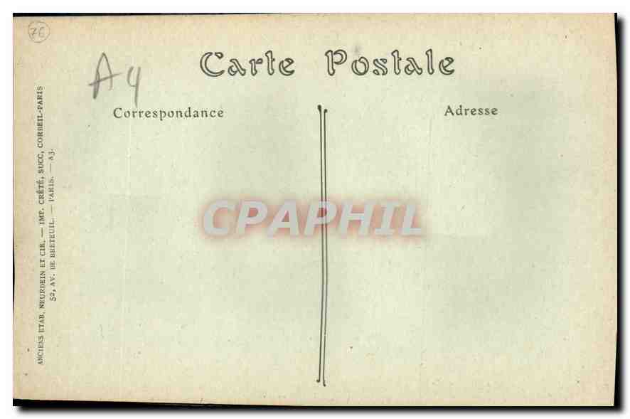 CPA Dieppe Le Pont Tournant du Pollet Bateaux — Rückseite