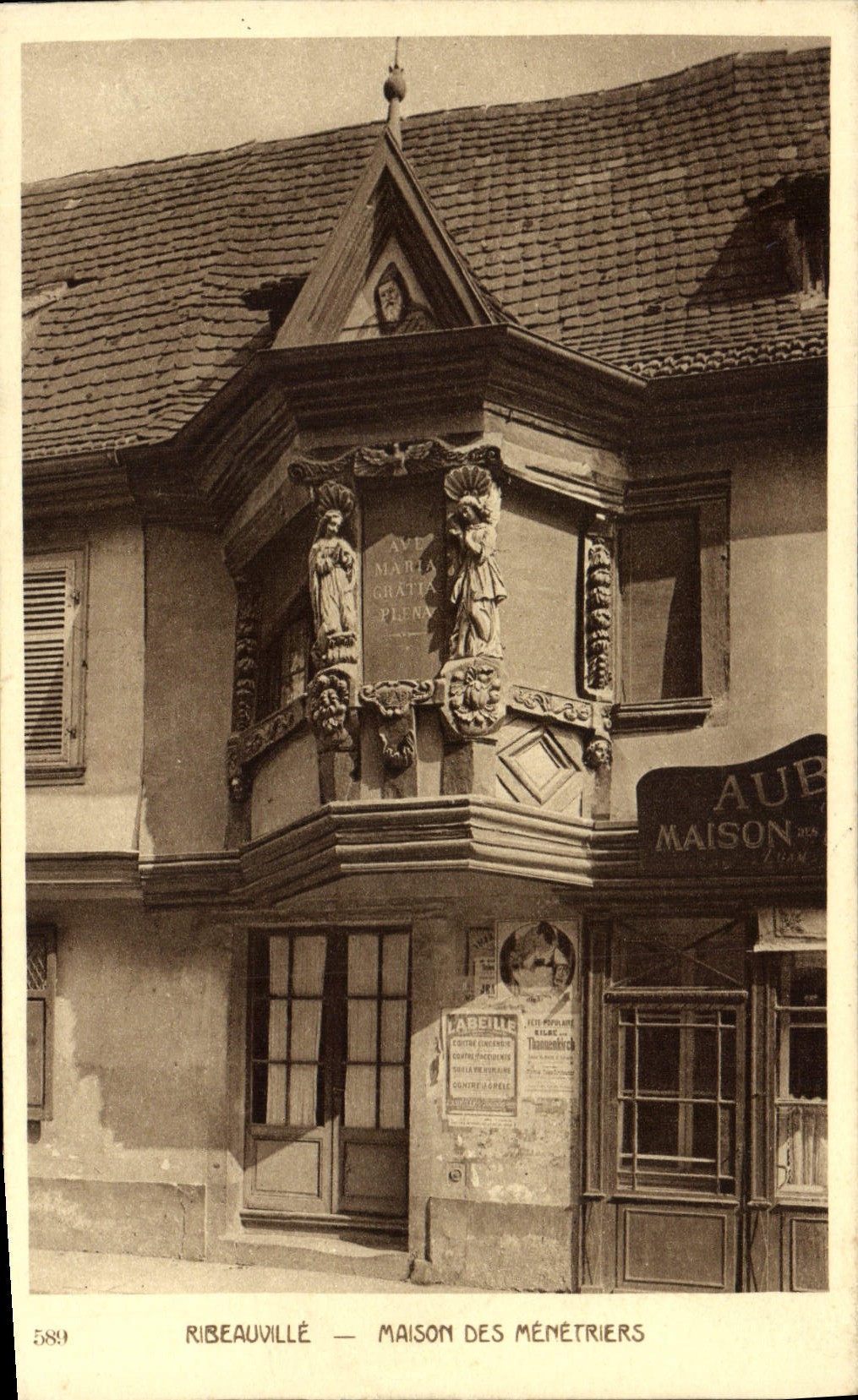 Ribeauvillé — Maison des Mémétrières — éditeur Braun & Cie