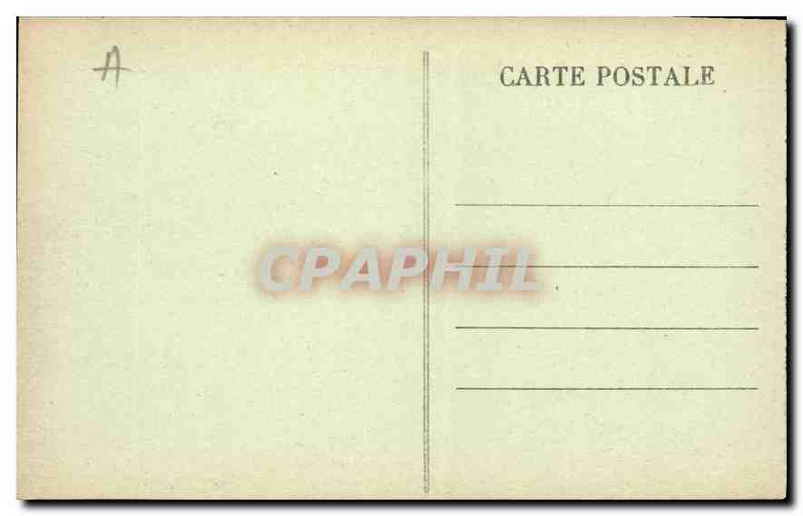 CPA Dieppe Vieux Chateau les Tours  — Rückseite