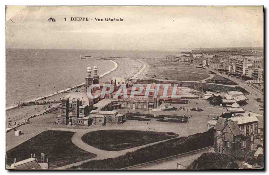 CPA Dieppe Vue Generale 