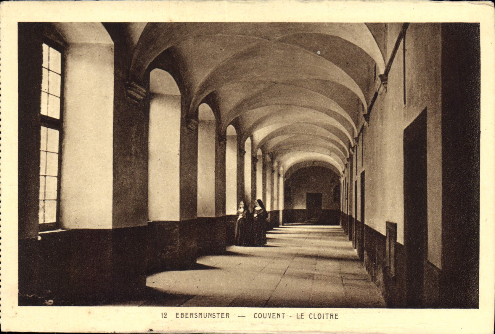 CPA Ebersmunster Couvent le Cloitre