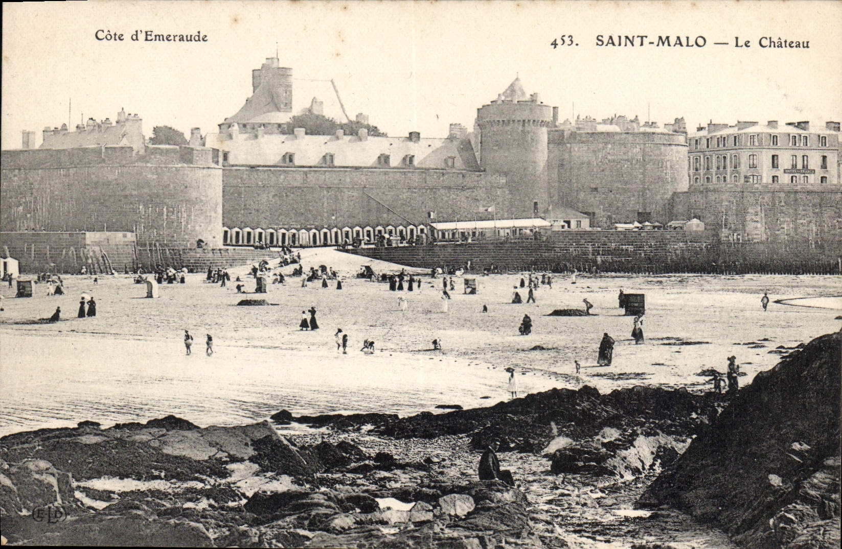Saint-Malo — Le Château — Côte d’Emeraude — Éditeur ELD, n° 453