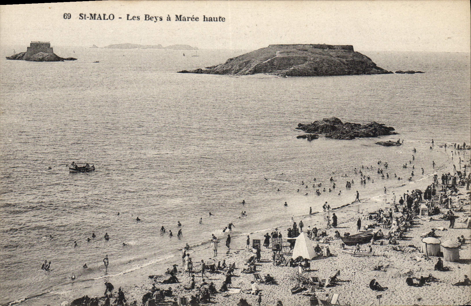 St-Malo - Les Bays at High Tide — Edition Au Khiative, St-Malo, n°69