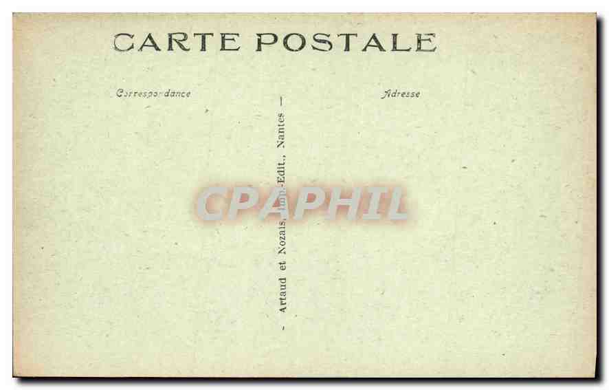 Saint-Malo - Le Môle des Noires — Côte d'Émeraude, éditeur Arraud et Nozais, n° 250 — Verso