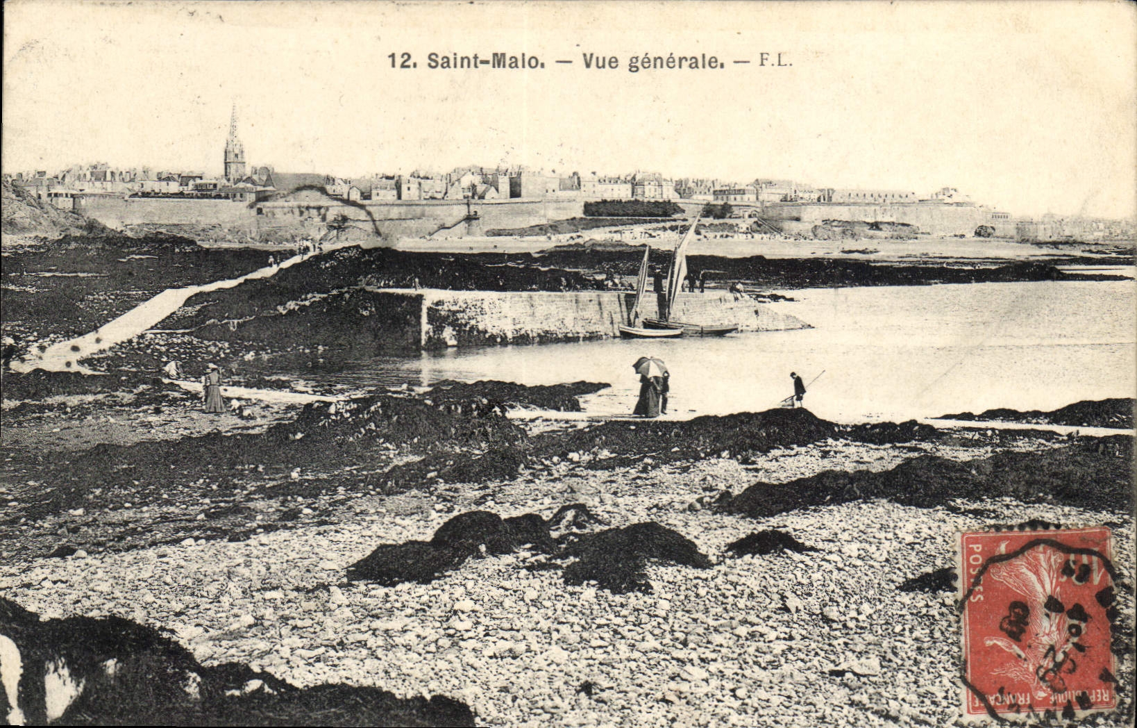 Saint-Malo — Vue générale — F.L.