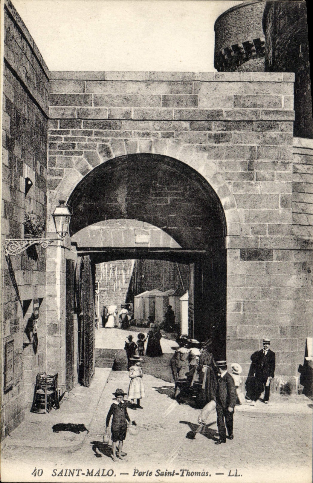 Saint-Malo — Porte Saint-Thomas — LL. n°40 - Anverso