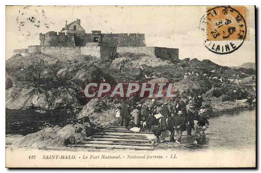 SAINT-MALO - Le Fort National - National fortress - LL