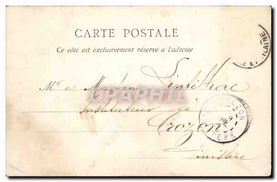 Saint-Malo — Le Grand Casino Municipal — Côte d'Emeraude — G.F. — n°2894 — Verso