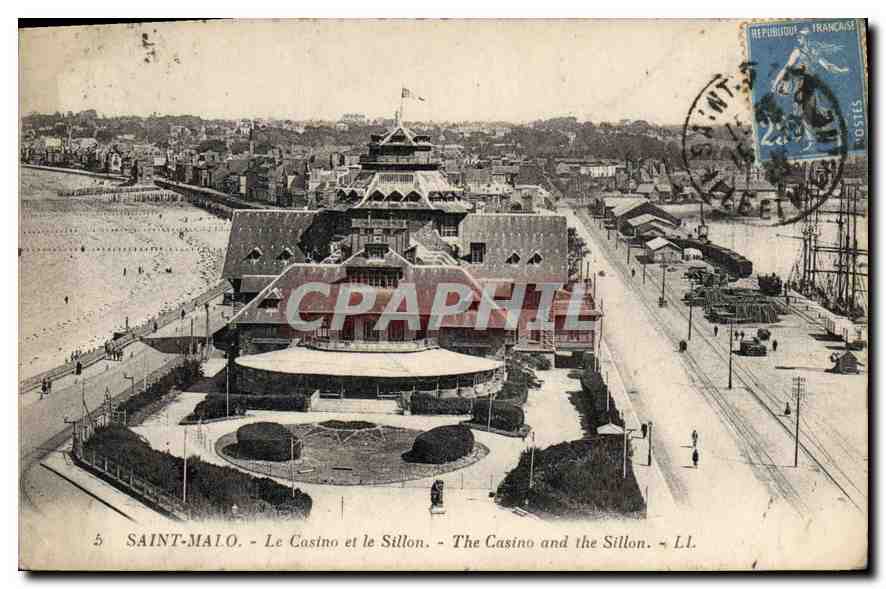 Saint-Malo - Das Casino und der Sillon - L.L.