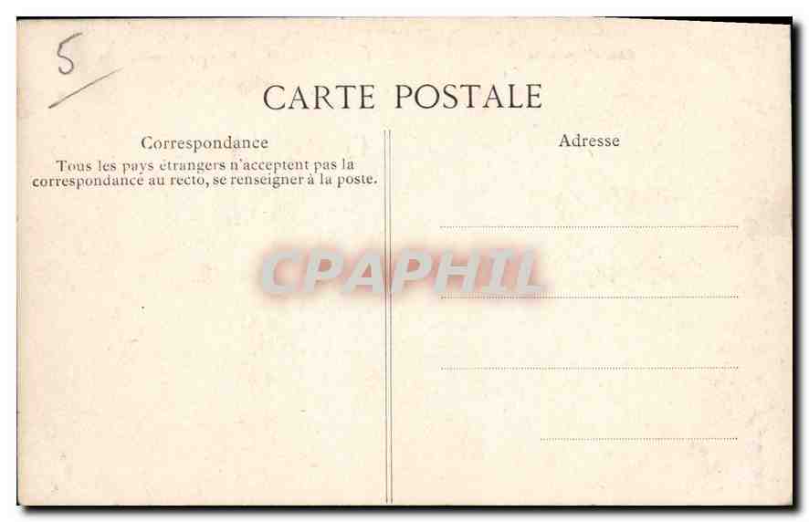 Saint-Malo — Plage de Bon-Secours — Côte d’Emeraude, n°450, éditeur E.D. — Verso