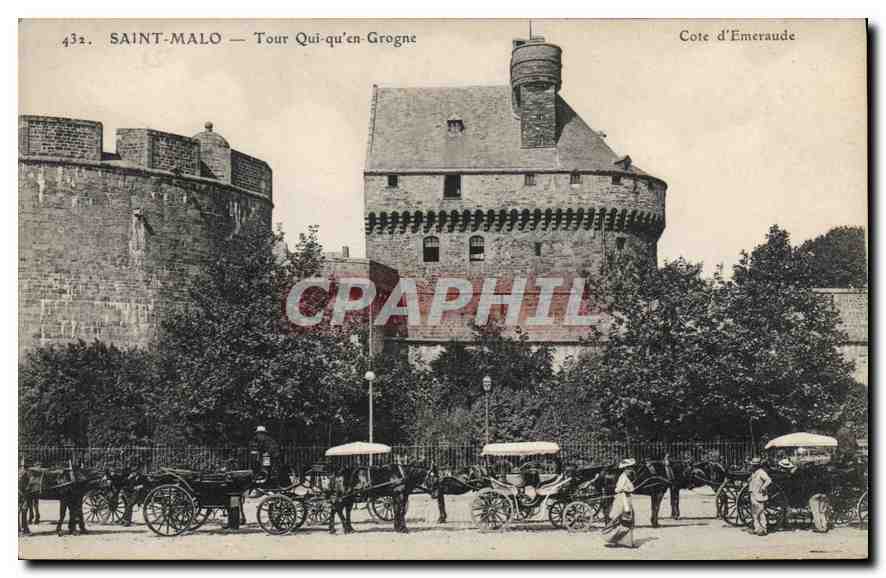 Saint-Malo — Tour Qui-qu'en Grogne — Cote d'Emeraude