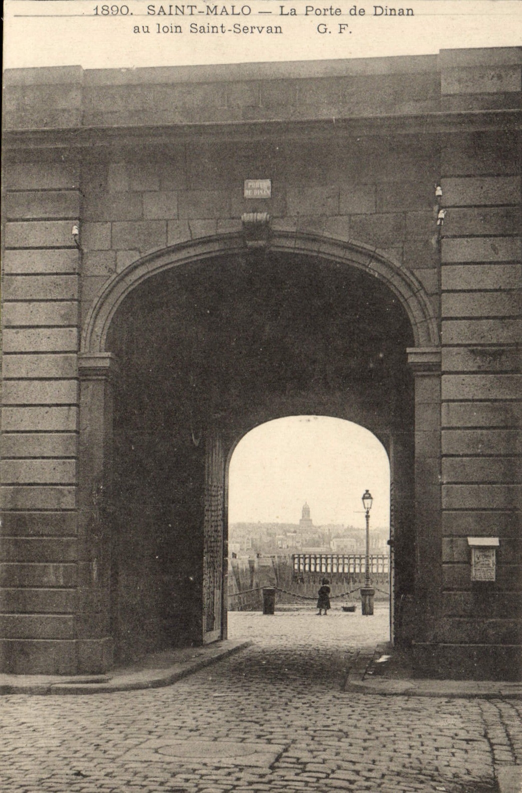 Saint-Malo — The Gate of Dinan — G. F.
