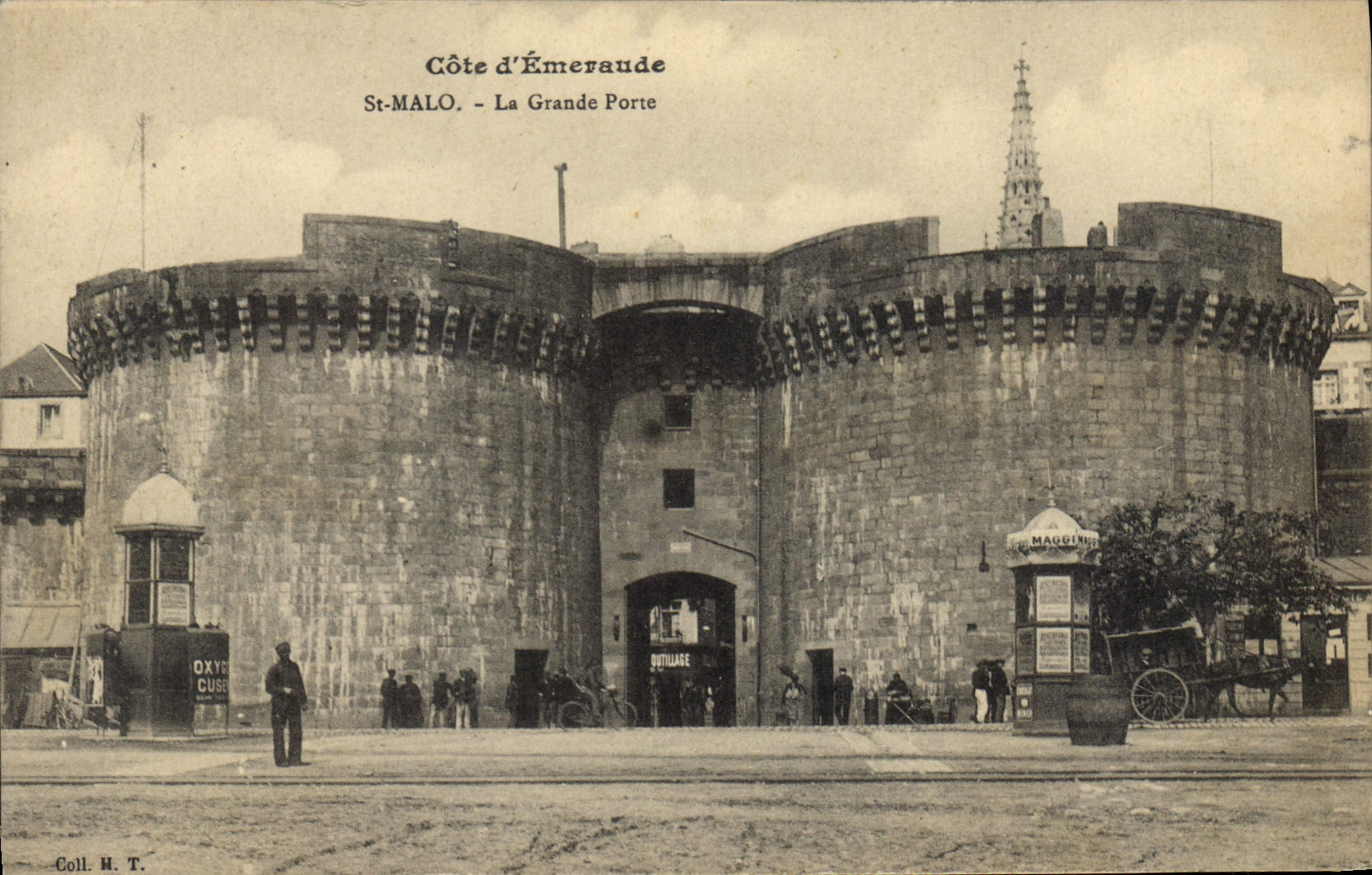 St-Malo - La Grande Porte — Côte d'Émeraude — Coll. H. T.
