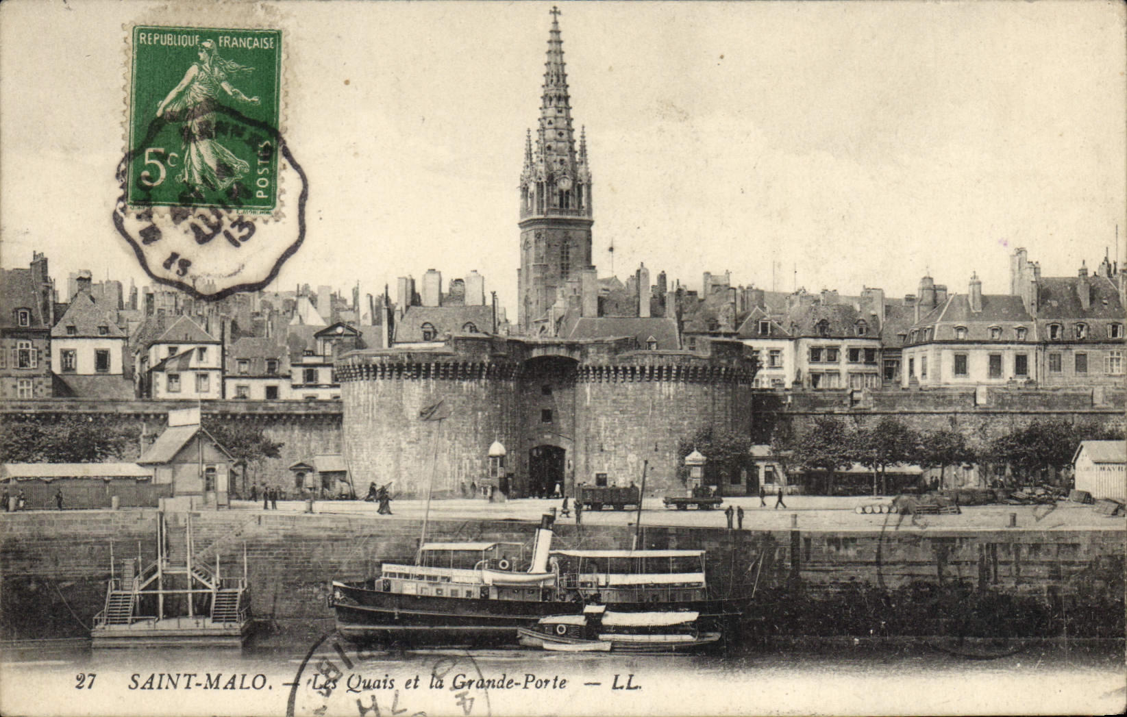 Saint-Malo — Die Kais und die Grande-Porte — LL