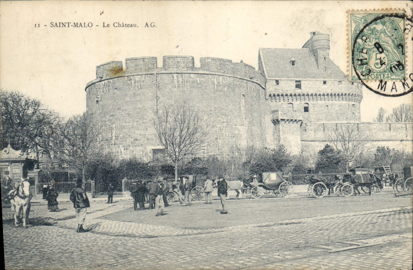 Saint-Malo - The Castle — AG. — Series II
