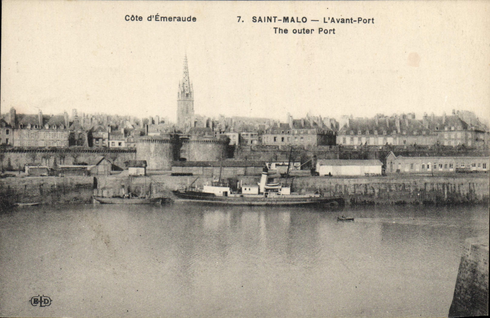 Saint-Malo — L'Avant-Port — Côte d'Émeraude — Éditeur B.P.D.