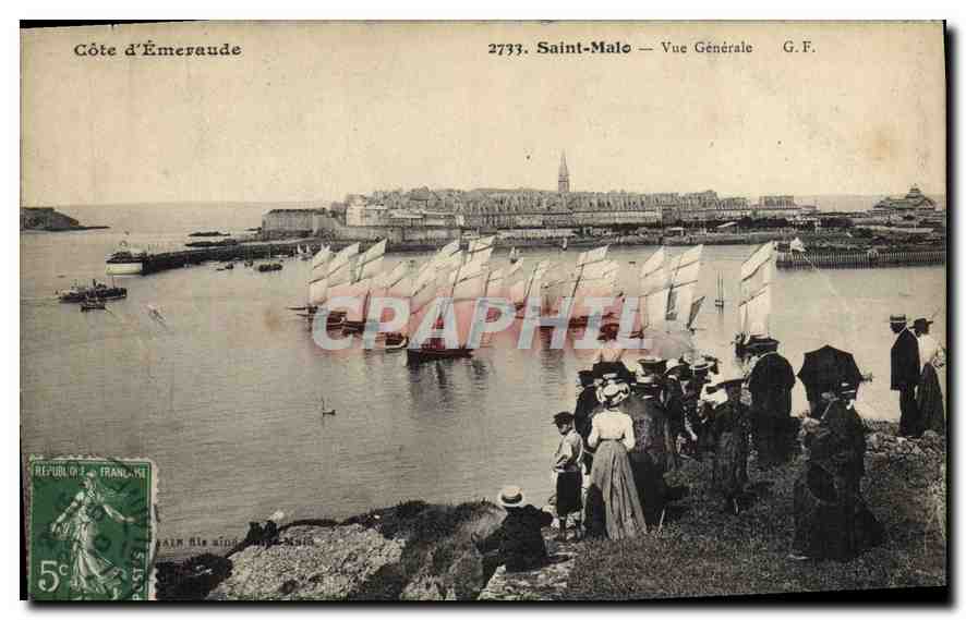 Saint-Malo — Vue Générale — G.F. n°2733