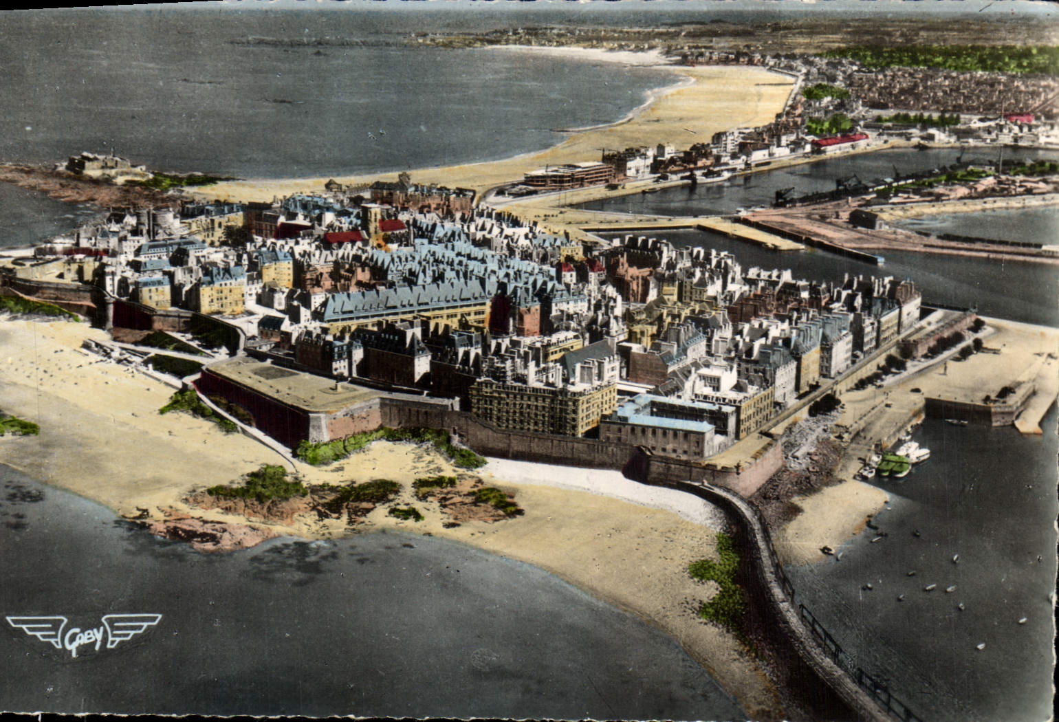 Saint-Malo — Vue Générale — Éditeur Gaby
