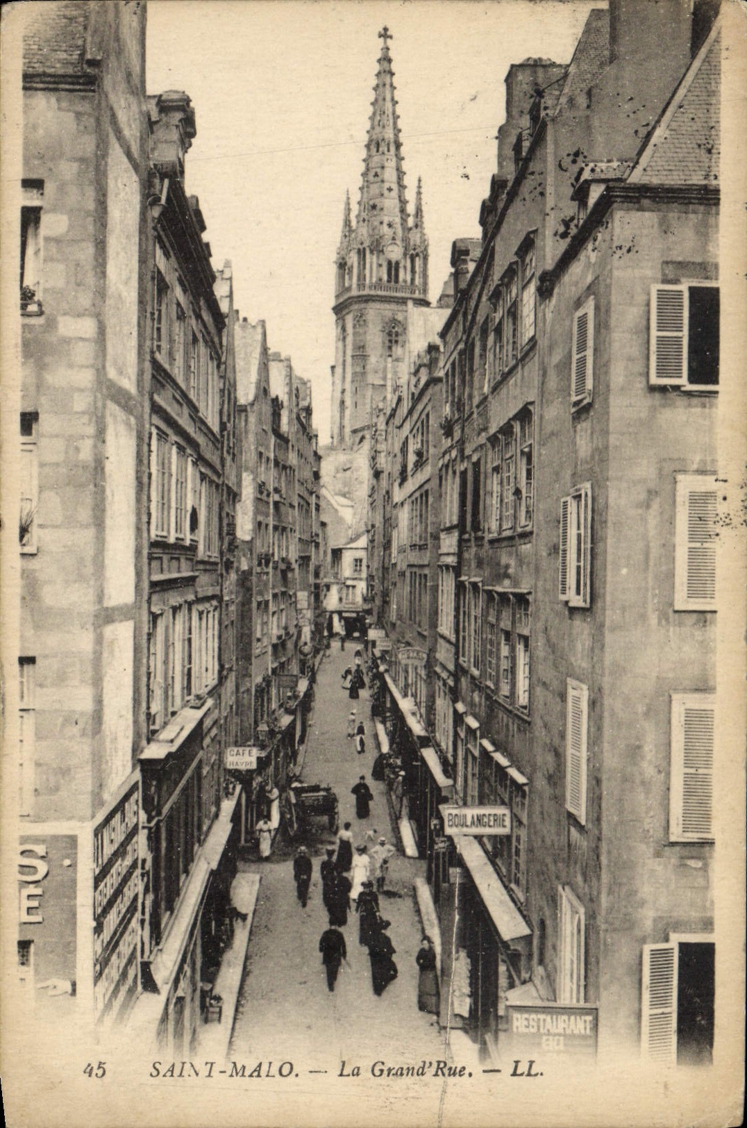 Saint-Malo — La Grand'Rue — LL. n°45