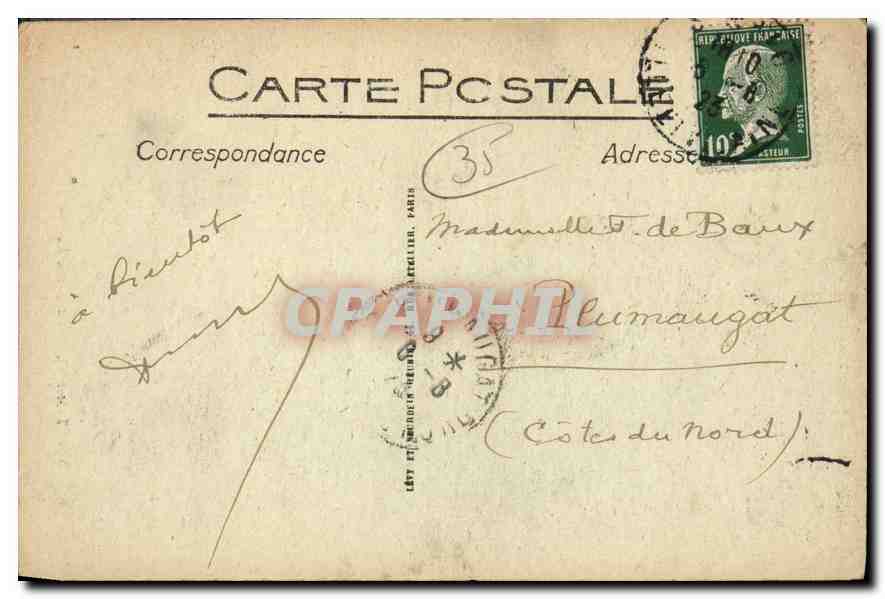 Saint-Malo — La Grand'Rue — LL. n°45 — Rückseite