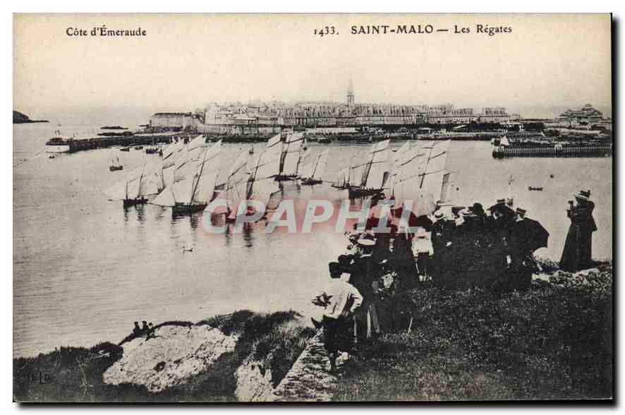 Saint-Malo — Les Régates — Côte d'Émeraude, n°1433