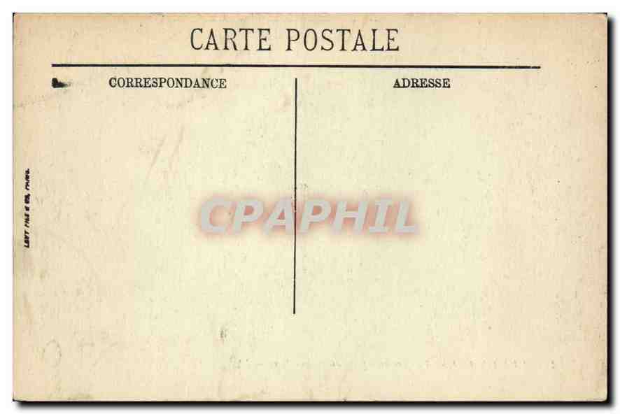SAINT-MALO — Vue générale prise du Grand Bey — LL. n°12 — Verso