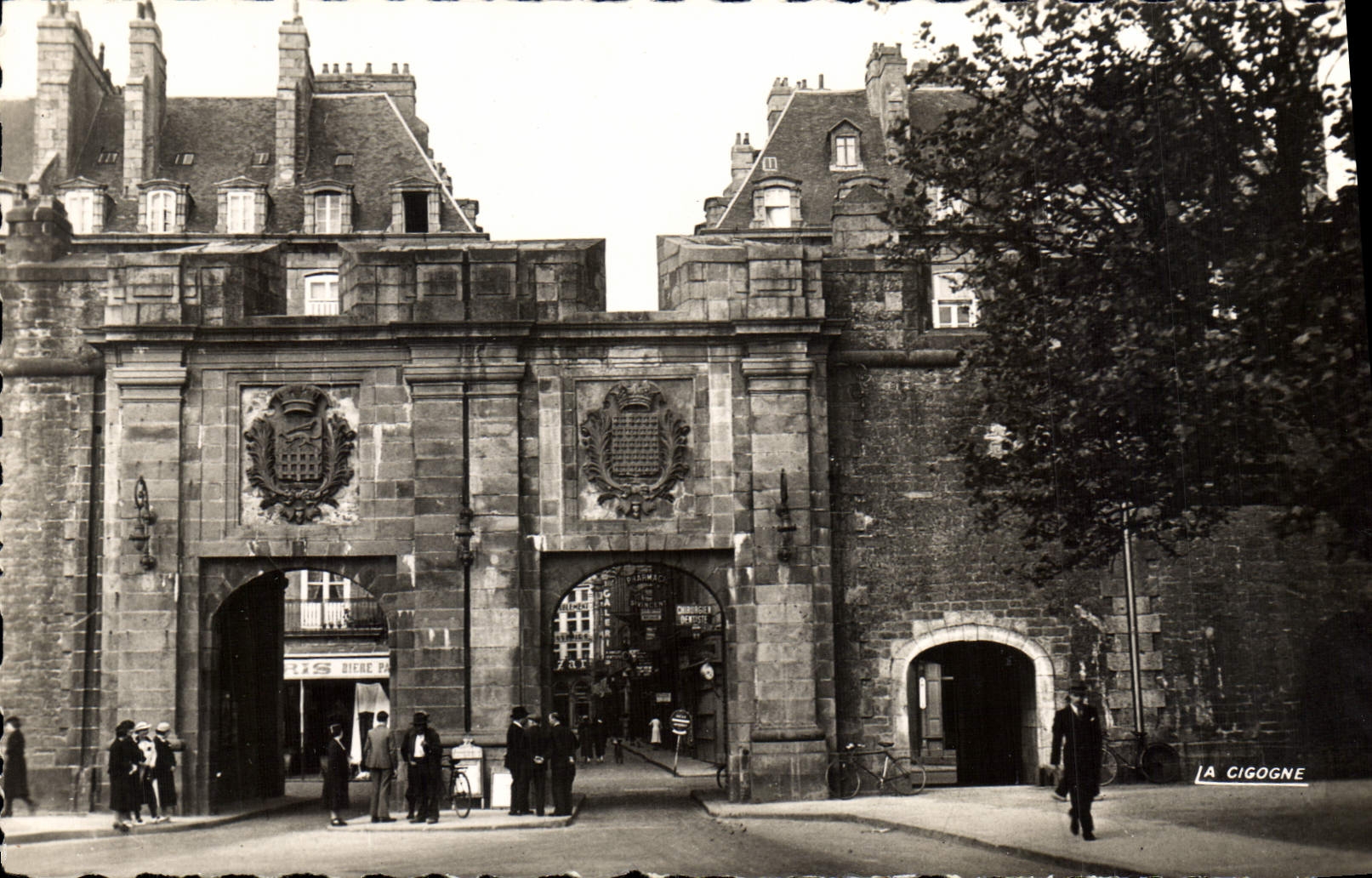Porte Saint-Vincent — Saint-Malo (Ille-et-Vilaine) — Édition « La Cigogne »
