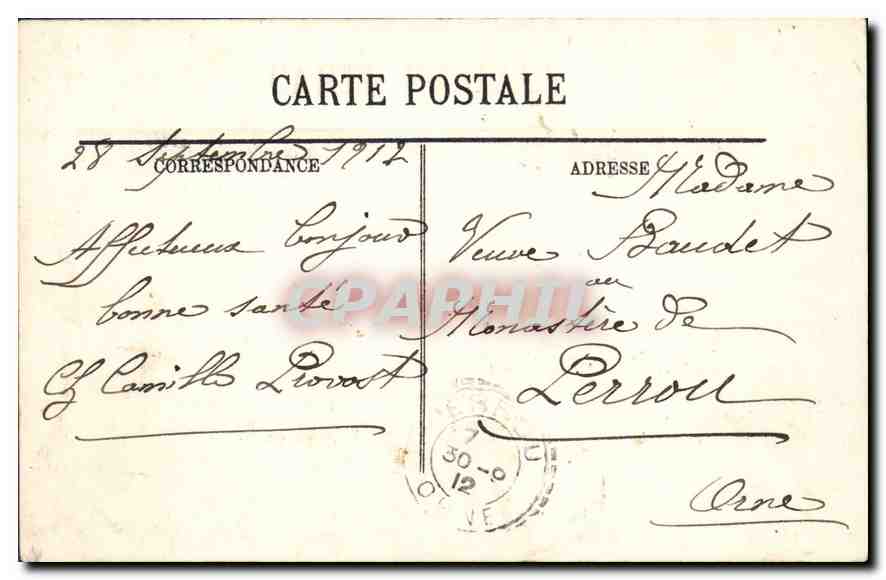 Saint-Malo — Le Petit Bey à Marée Basse — LL. — Reverso