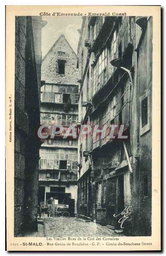 St-Malo - Les Vieilles Rues de la Cité des Corsaires — Édition Guérin, St-Malo (L.-et-V.)