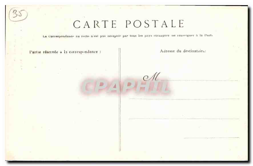 Saint-Malo — La Grande Rue — G.F. n°2098 — Verso